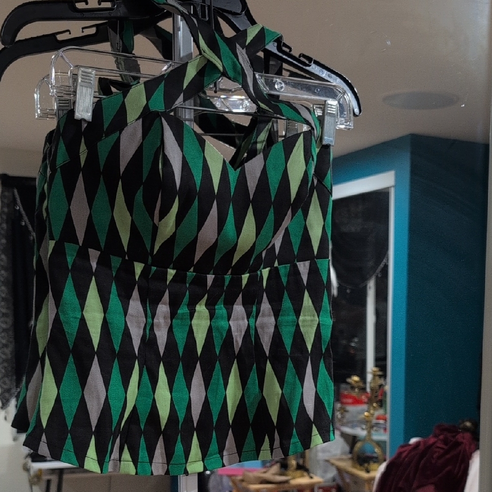 Green House Harlequin Top